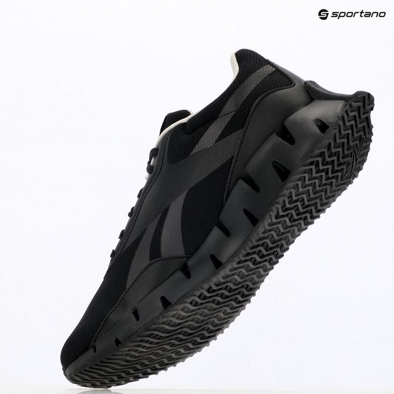 Laufschuhe Herren Reebok Zig Dynamica STR black/washedblack/mistgrey 9