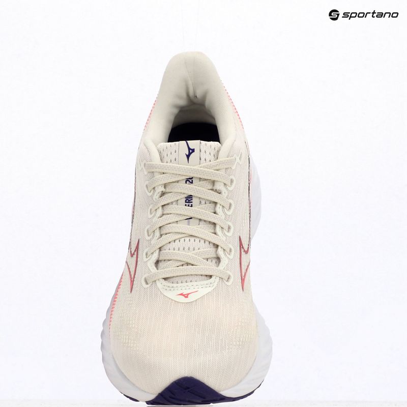Laufschuhe Damen Mizuno Wave Rider 28 snow white/camellia rose/vintage indigo 9