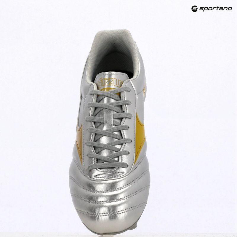 Fußballschuhe Herren Mizuno Morelia II Club Md galaxy silver/gold/gold 9
