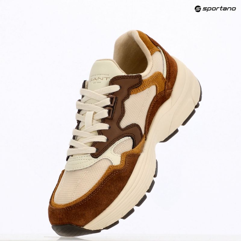 Schuhe Damen GANT Neuwill chestnut/beige 9