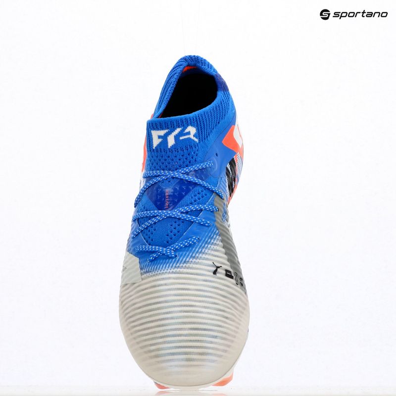 Fußballschuhe Herren PUMA Future 8 Ultimate Forever FG white/ultra blue/feather gray/puma black/glowing red 9