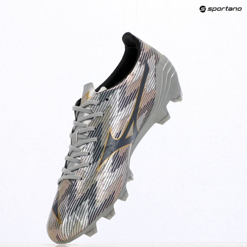 Fußballschuhe Herren Mizuno α II Pro Md galaxy silver/8605 c/gold 9