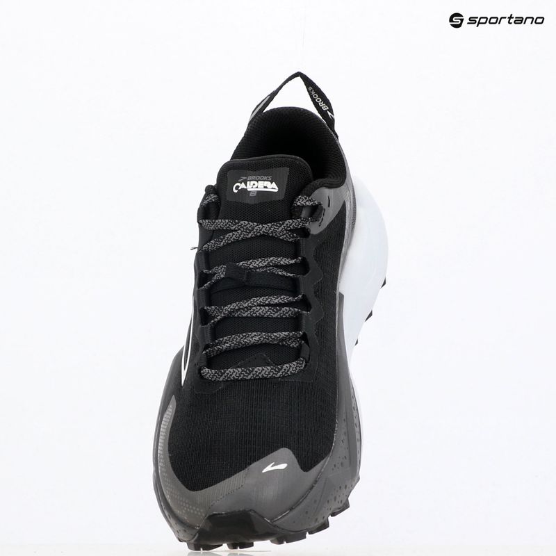 Laufschuhe Herren Brooks Caldera 8 black/blackened pearl/white 9