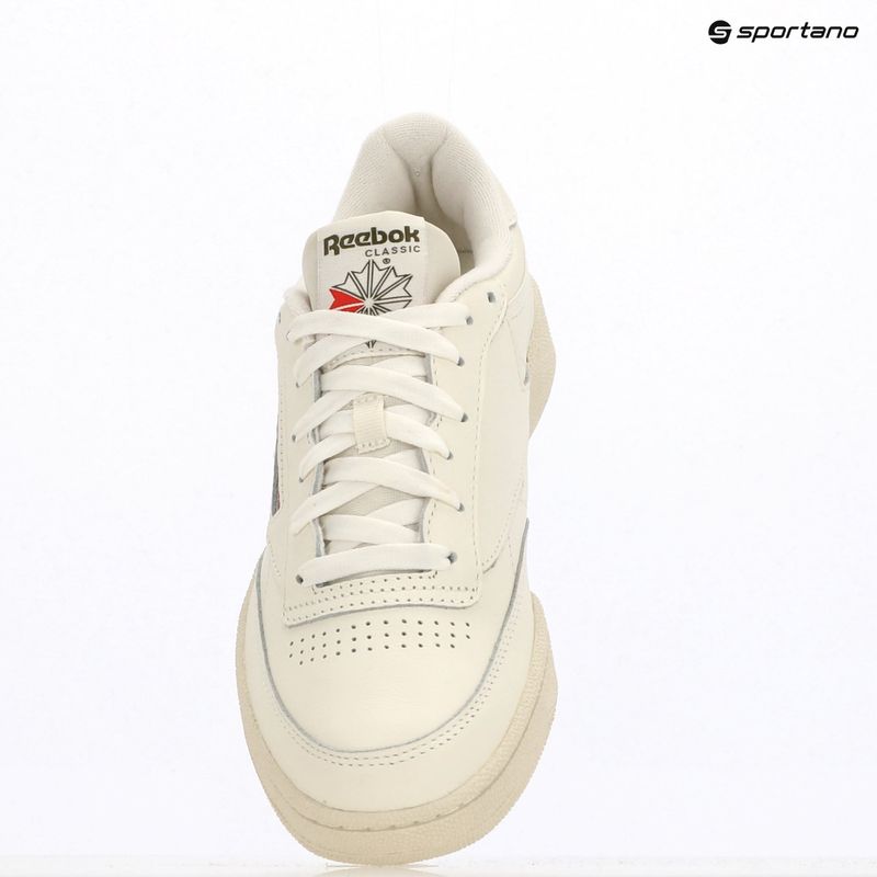 Schuhe Reebok Club C 85 chalk/chalk/hungrn 9