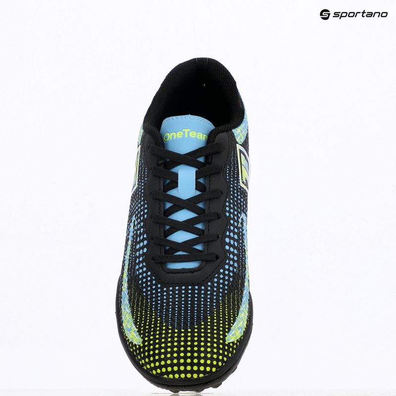 Fußballschuhe Kinder OneTeam Robero Teen TF Schwarz/Blau 14