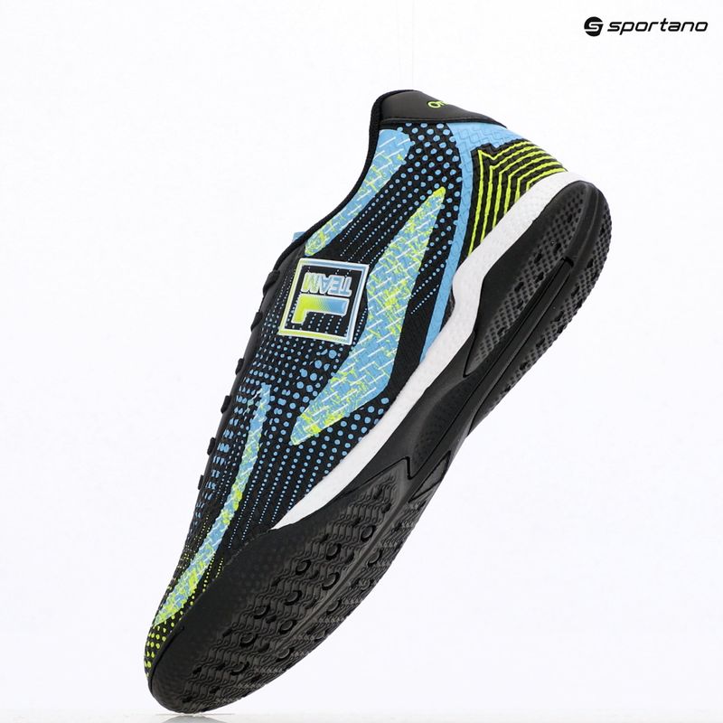 Fußballschuhe Kinder OneTeam Robero Teen IC Schwarz/Blau 14
