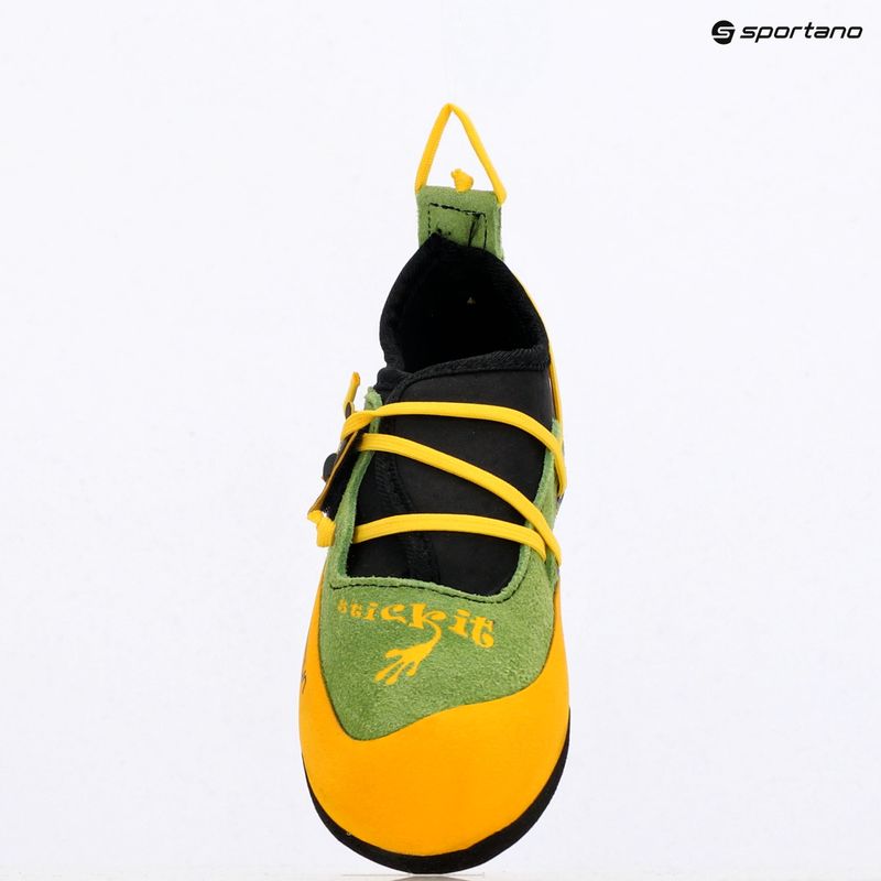 Kletterschuhe Kinder La Sportiva Stickit lime/ yellow 9