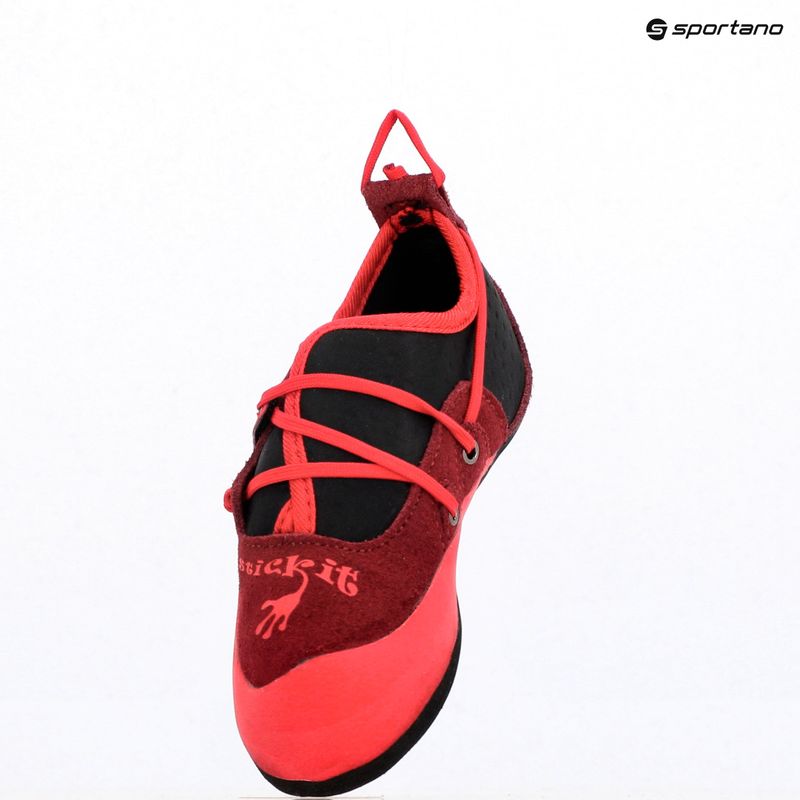 Kletterschuhe Kinder La Sportiva Stickit chili/ poppy 16