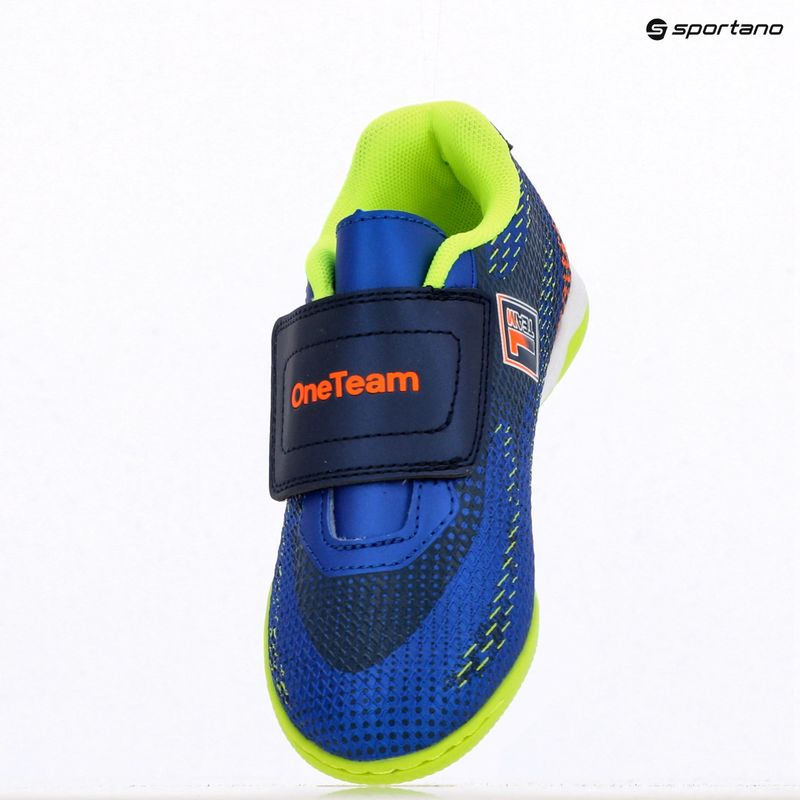 Fußballschuhe Kinder OneTeam Robero Junior IC Dunkelblau/Blau 9