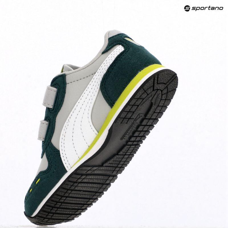 Kinderschuhe PUMA Cabana Racer SL 20 V Inf coollightgray/pumawhite/darkmyrtle/limesmash 9