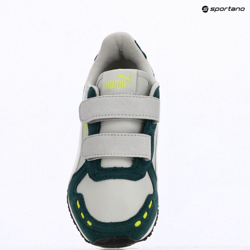 Kinderschuhe PUMA Cabana Racer SL 20 V PS coollightgray/pumawhite/darkmyrtle/limesmash 9