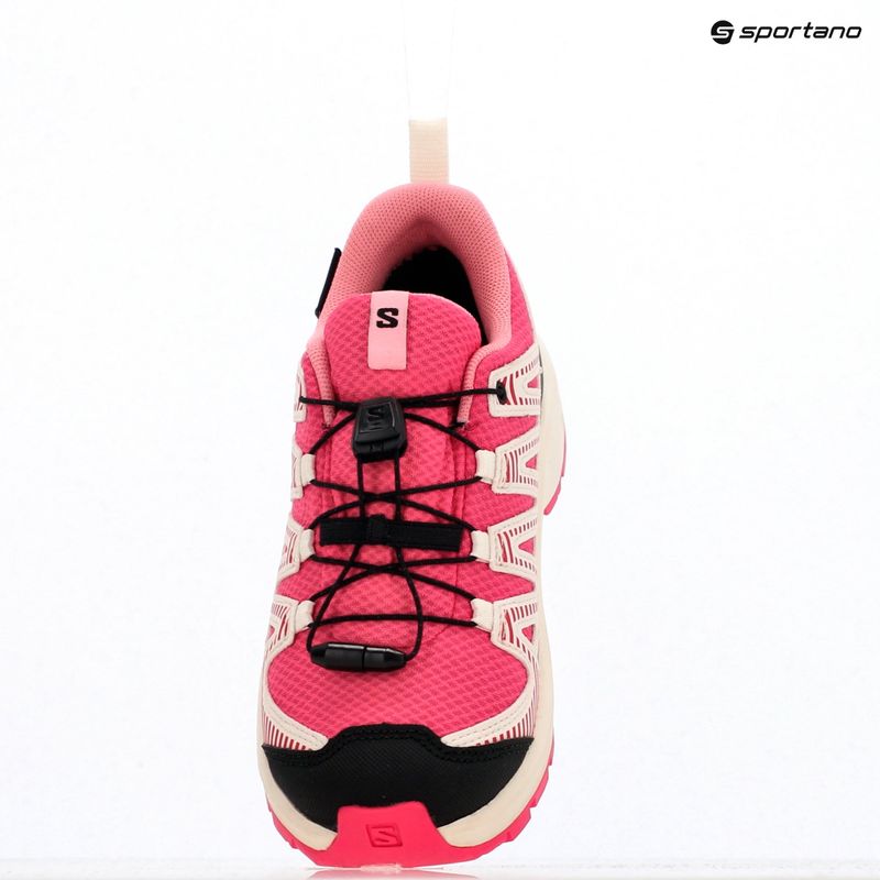 Wanderschuhe Kinder Salomon XA PRO V8 WP rouger/vanila/flamino pink 16