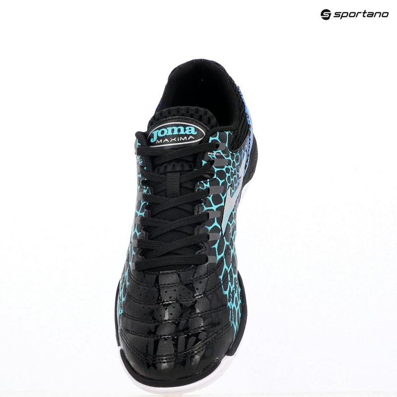 Fußballschuhe Herren Joma Maxima IN black/turquoise 9