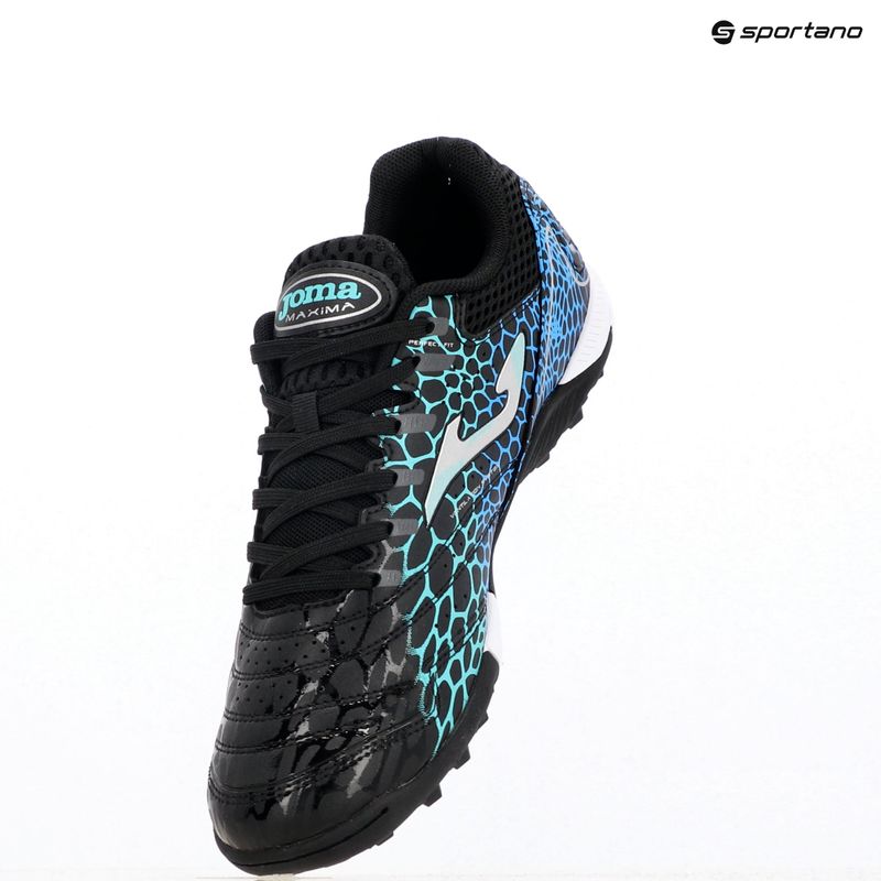 Fußballschuhe Herren Joma Maxima TF black/turquoise 9