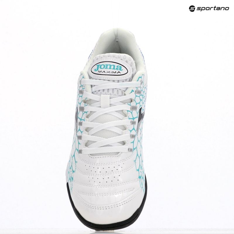 Fußballschuhe Herren Joma Maxima TF white/turquoise 9