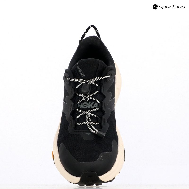 Laufschuhe Herren Damen HOKA Transport black/alabaster 18