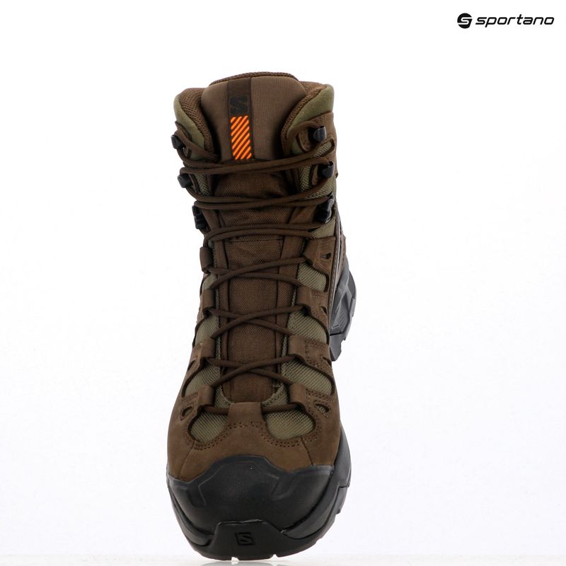 Wanderschuhe Salomon Quest Tracker GTX earth brown/green/black 18