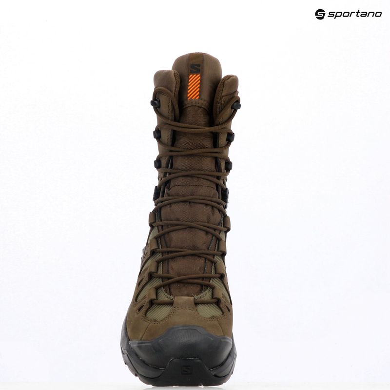 Wanderschuhe Salomon Quest Tracker High GTX earth brown/green 16