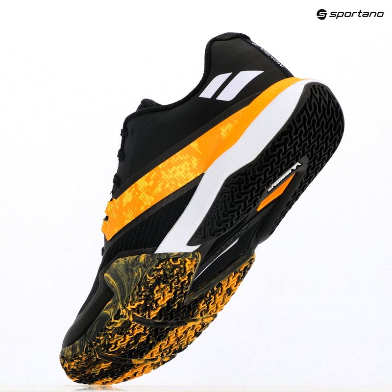 Padelschuhe Herren Babolat Movea 2 white/ saffron 14