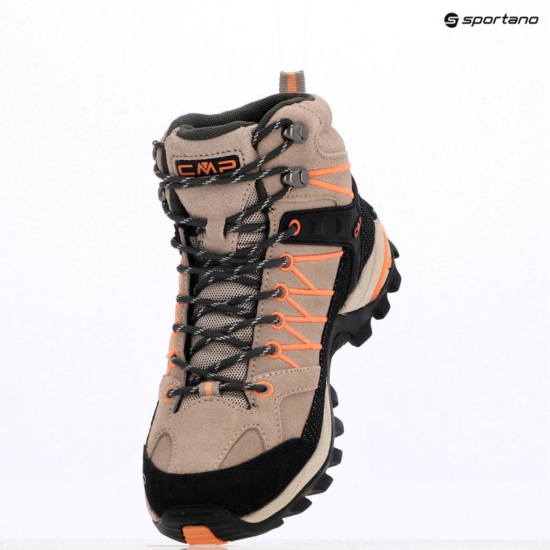 CMP Damen-Trekkingstiefel Rigel Mid Wp sabbia/salmone 9