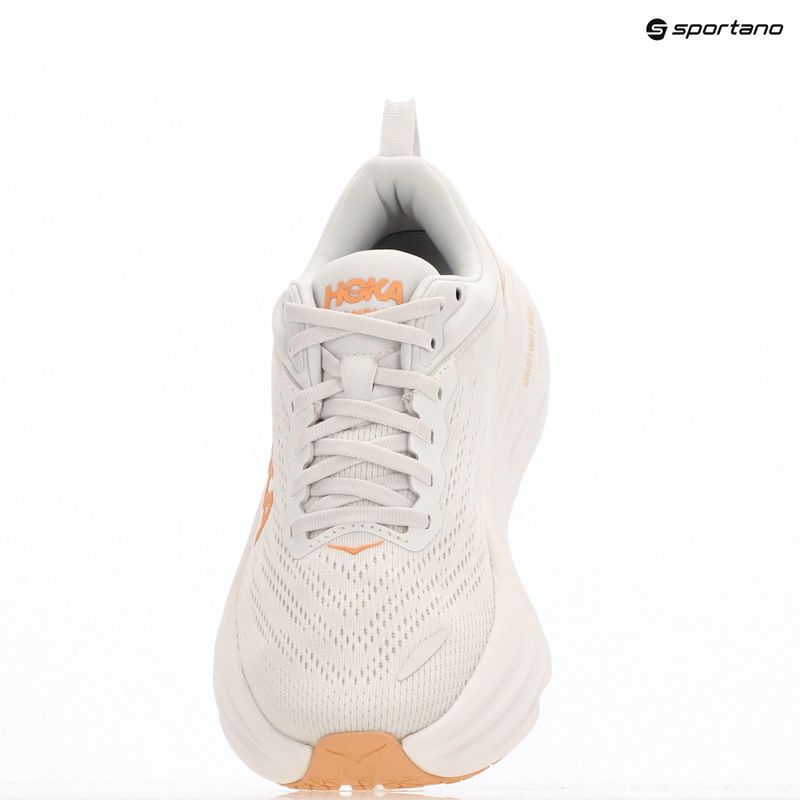 Damen Laufschuhe HOKA Bondi 8 weiß/cantaloupe 5