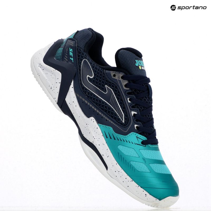 Tennisschuhe Herren Joma Set C turquoise/ navy blue 9