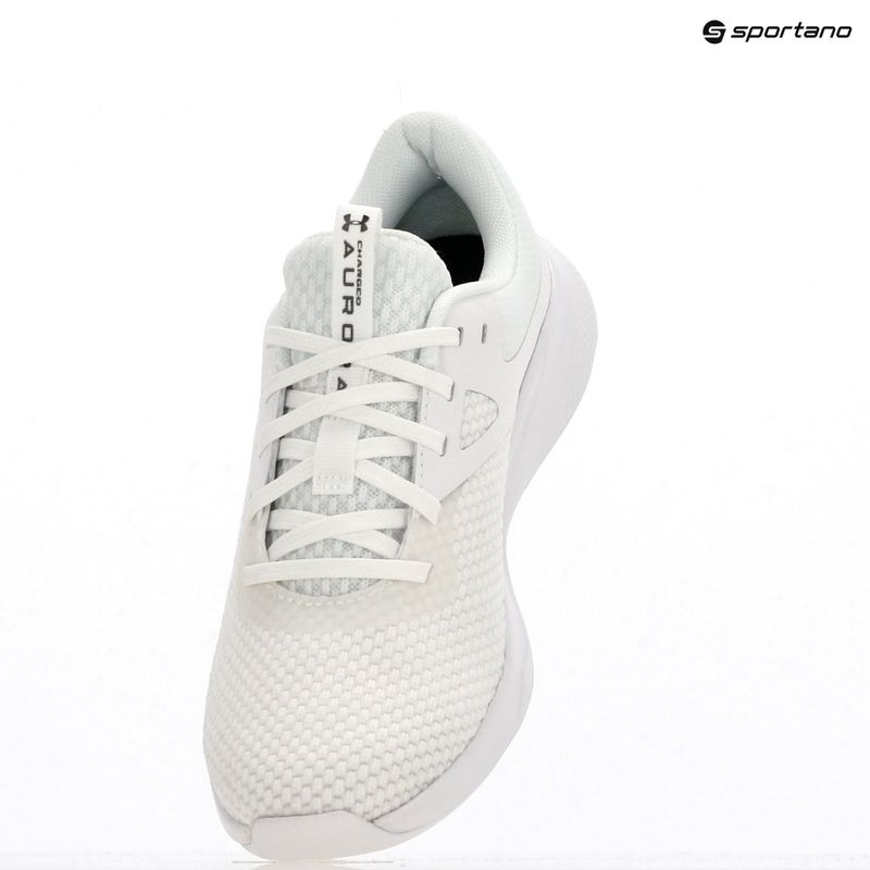 Trainingsschuhe Damen Under Armour W Charged Aurora 2 white/white/metallic warm silver 9