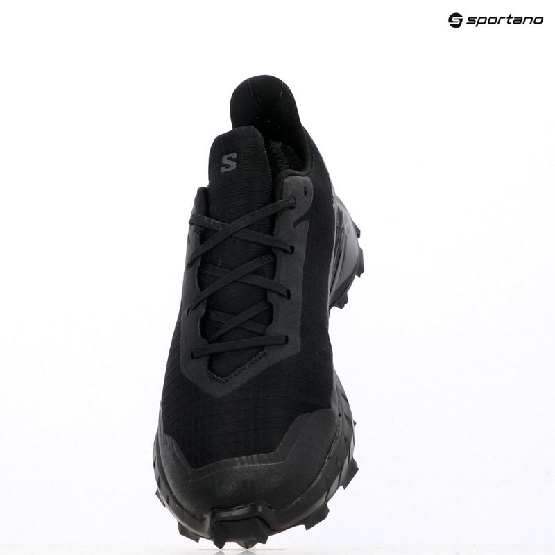 Laufschuhe Damen Salomon Alphacross 5 GTX black/black/ebony 14