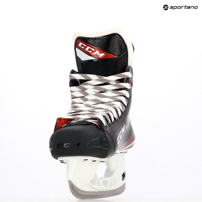 CCM Herren Eishockey Schlittschuhe JetSpeed FT475 SR schwarz 8