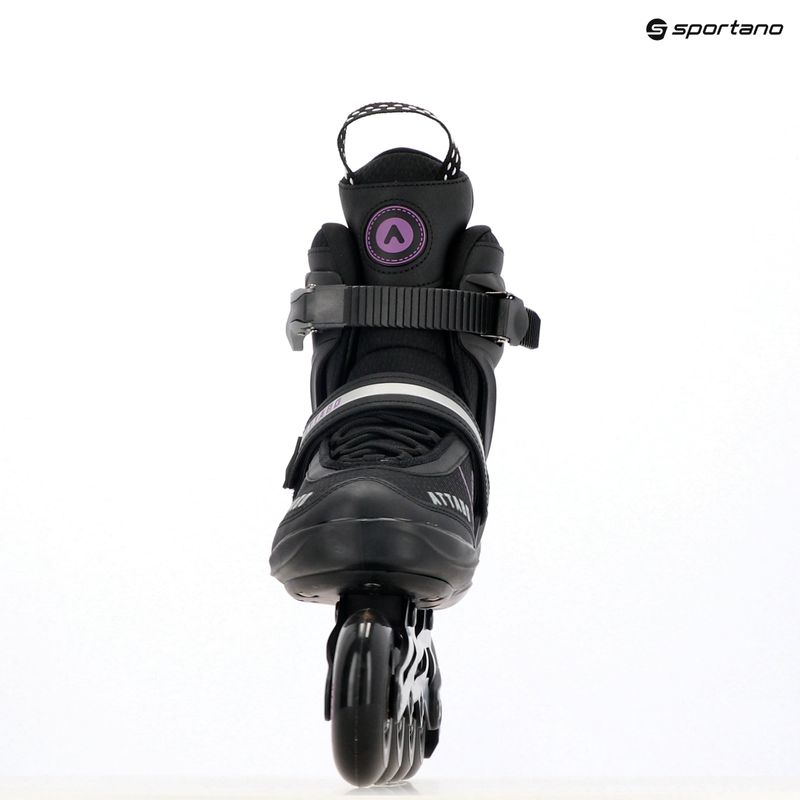 Damen Rollschuhe ATTABO Bricker Fitness schwarz 9