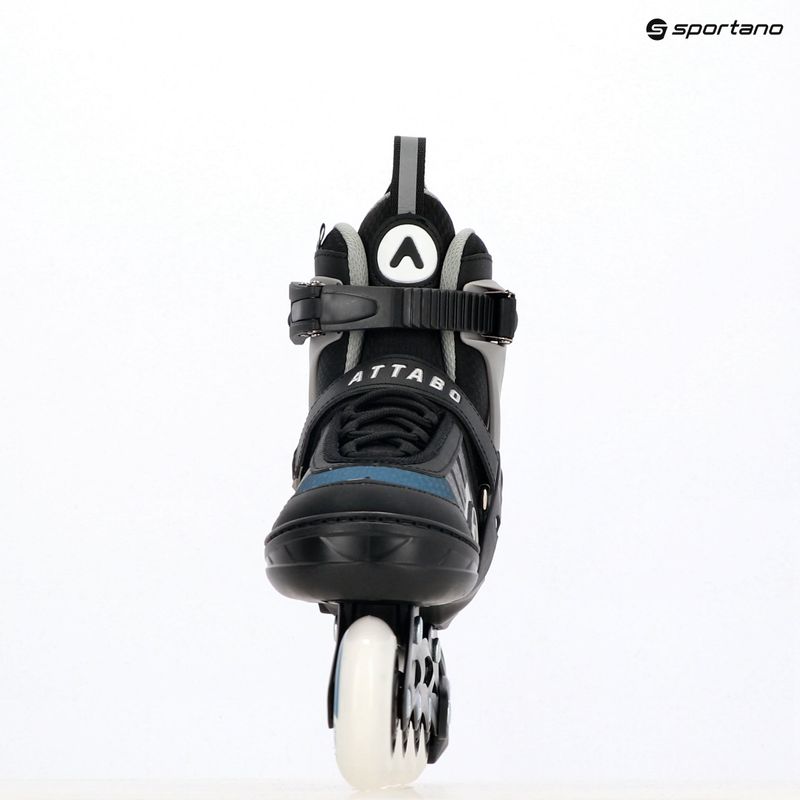 ATTABO Bladeroll verstellbare Kinder Inline-Skates schwarz/blau 17
