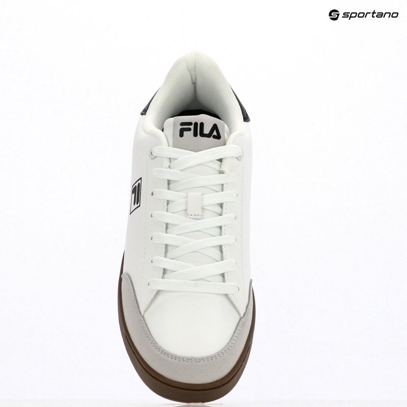 Schuhe Herren FILACourtbay white/black 8