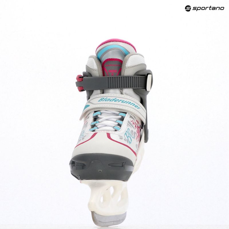 Kinder Schlittschuhe Bladerunner Micro Ice G white/red 3