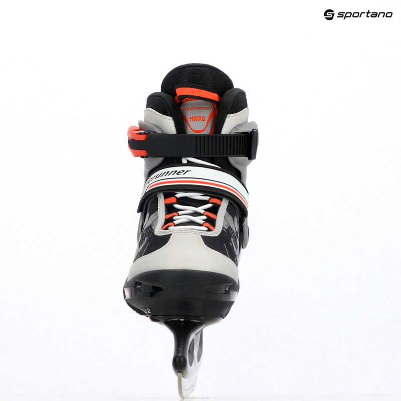 Kinder Schlittschuhe Bladerunner Micro Ice black/red 10
