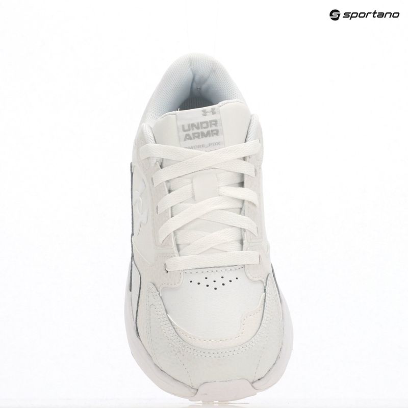 Trainingsschuhe Damen Under Armour Edge Leather white/white/white 7