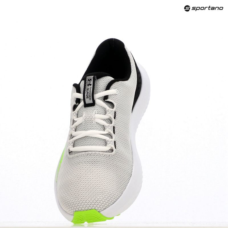 Laufschuhe Herren Under Armour Charged Surge 4 white/hyper green/black 14