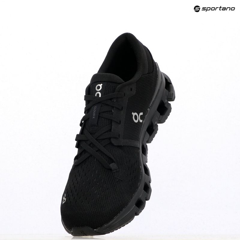 Laufschuhe Herren On Running Cloud X 4 black/eclipse 11