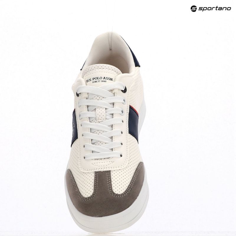 Herrenschuhe U.S. Polo Assn. CAMPY001D white/blue 10
