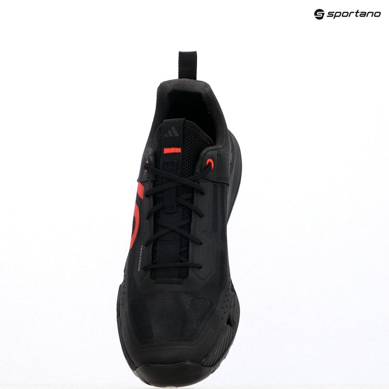 Herren adidas FIVE TEN Trailcross LT Kern schwarz / reinem Rubin / grau drei Plattform Radfahren Schuhe 9