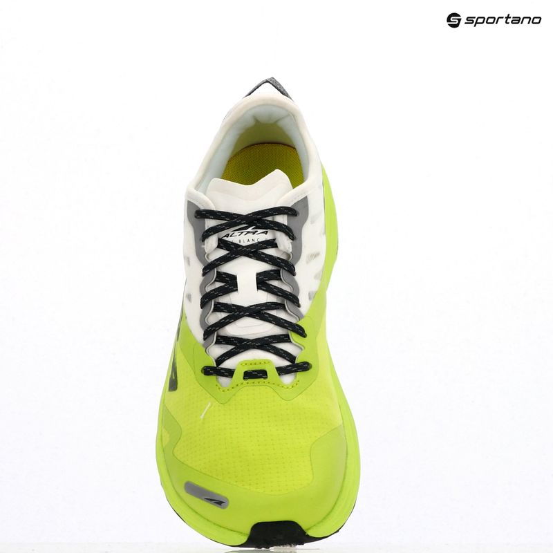 Laufschuhe Herren Altra Mont Blanc Carbon white/lime 9