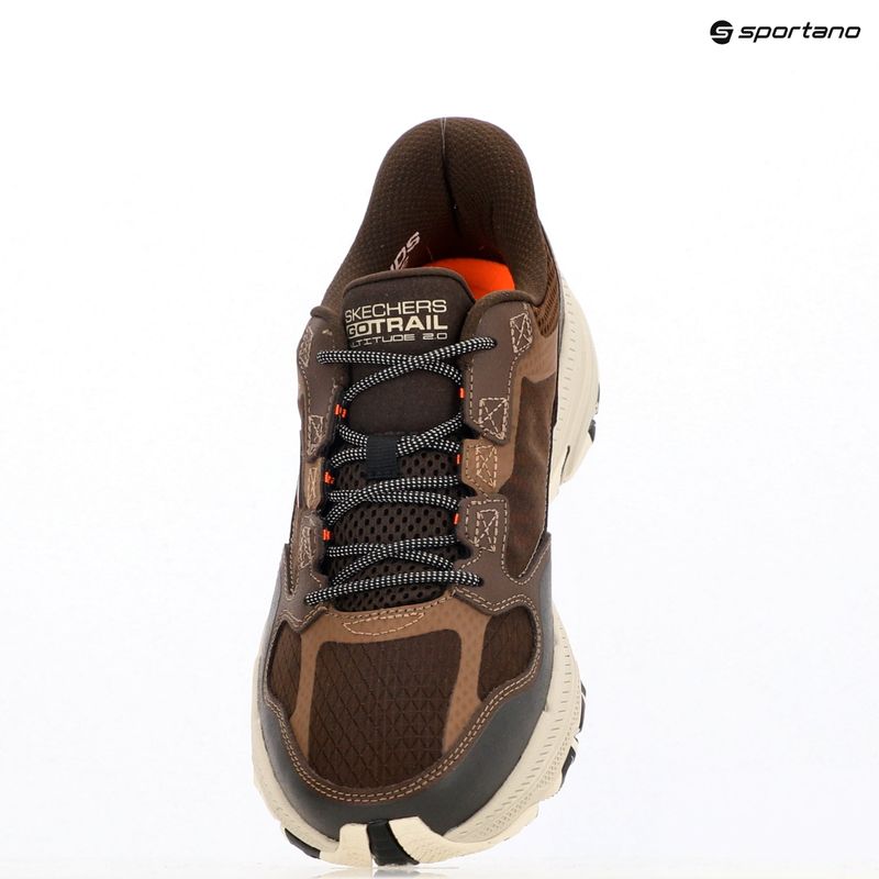 Laufschuhe Herren SKECHERS Go Run Trail Altitude 2.0 Rocky Hill brown 9