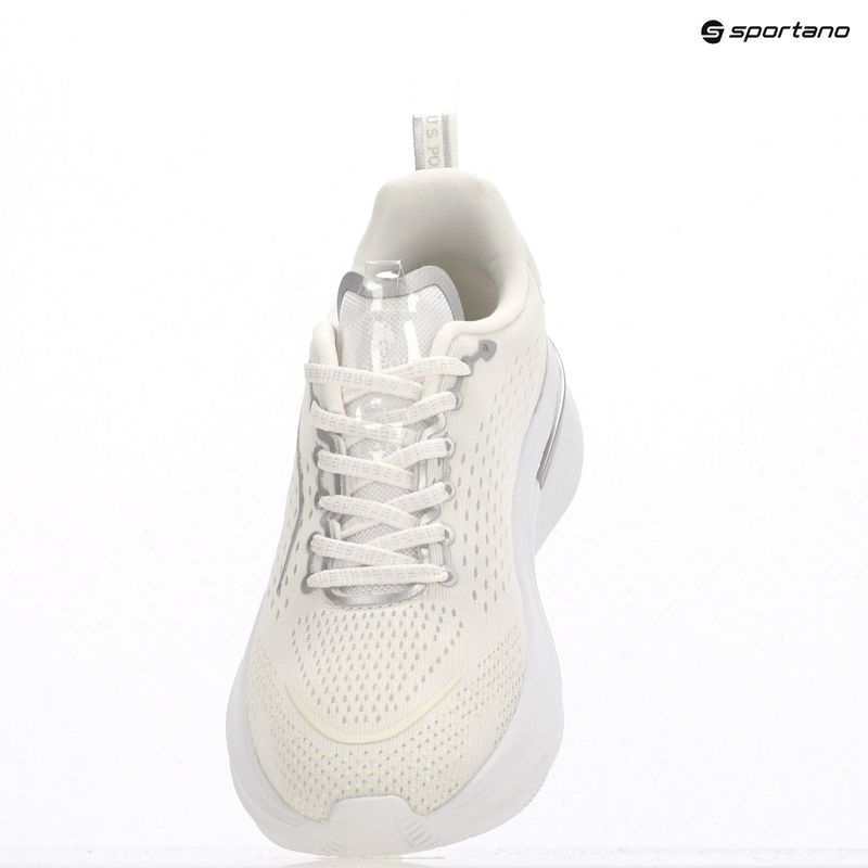 Schuhe Damen U.S. Polo Assn. CLAUDE004 white/silver 9