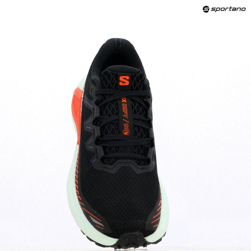 Laufschuhe Damen Salomon Drx Defy GRVL black/cherry tomato/bay 7