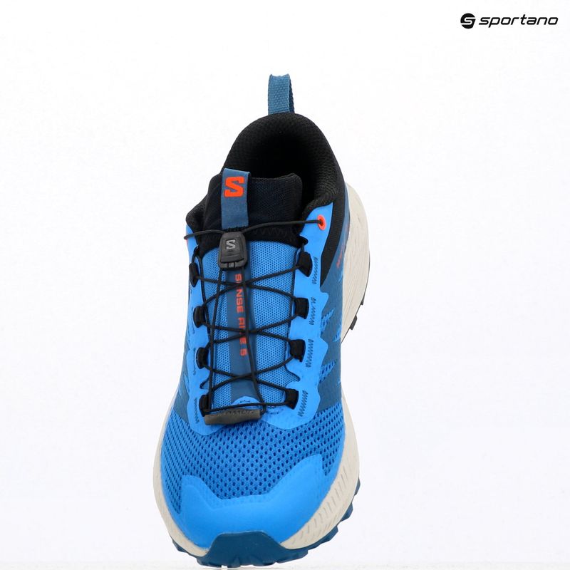 Laufschuhe Herren Salomon Sense Ride 5 french blue/black/dark blue 11