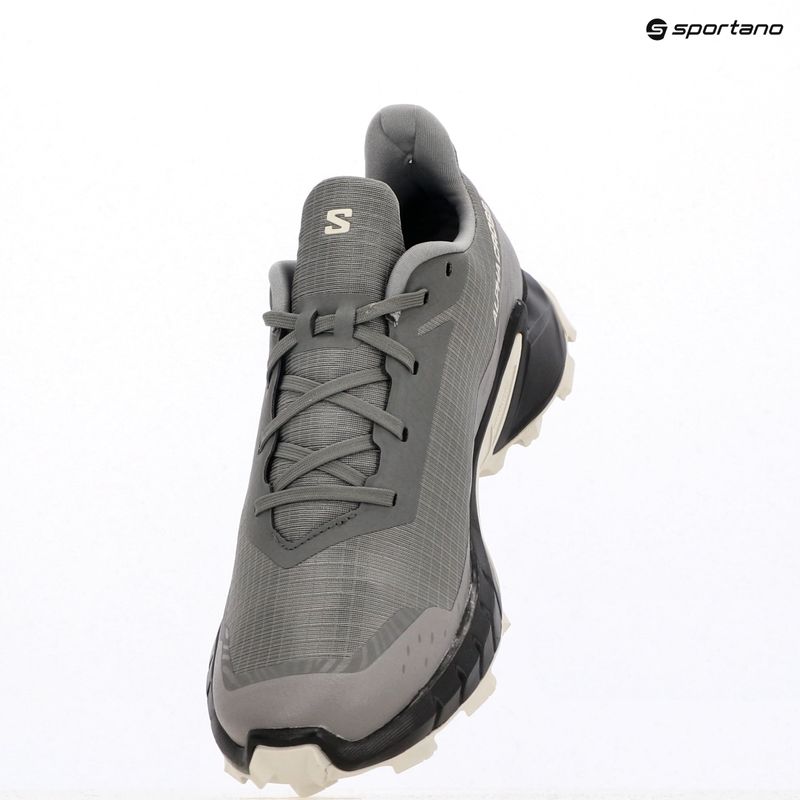 Laufschuhe Herren Salomon Alphacross 5 pewter/black/ghost 13