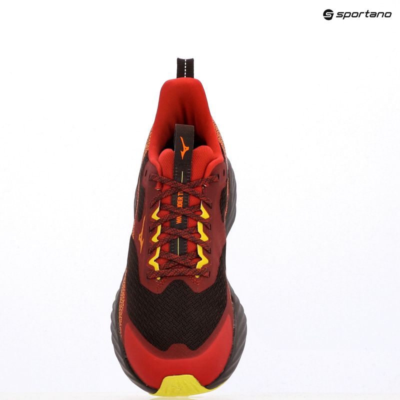 Laufschuhe Herren Mizuno Wave Rider TT 2 molé/rythmic red/evening primrose 3