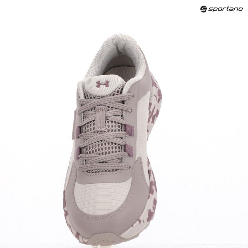 Laufschuhe Damen Under Armour Charged Bandit Trail 3 gray matter/gray dawn/purple prime 11
