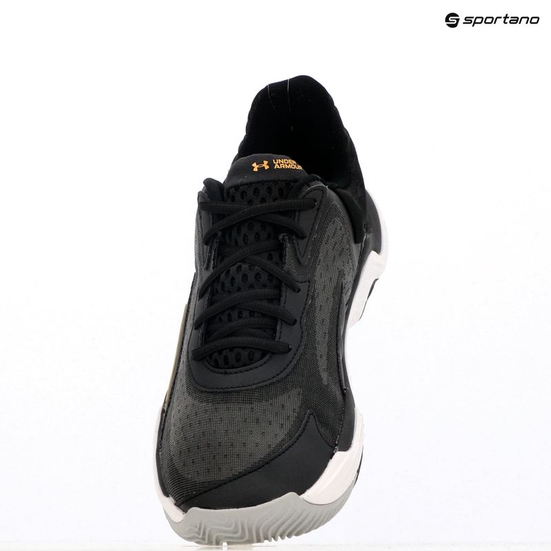 Under Armour Spawn 7 Basketball Schuhe schwarz/metallic gold/schwarz 15