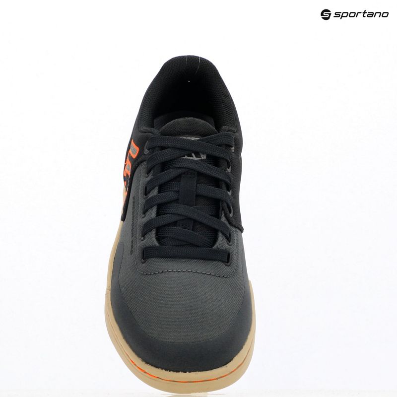 Damen Plateau Radschuhe adidas FIVE TEN Freerider Pro Canvas W grau sechs/grau vier/impact orange 20
