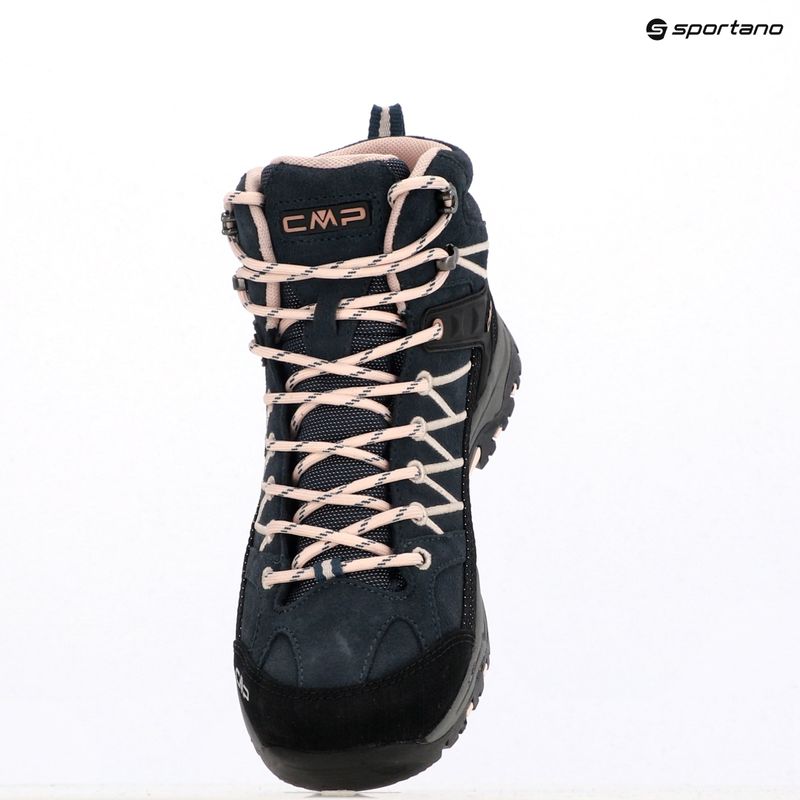 CMP Rigel Mid Wp asphalt/rose Junior-Trekkingstiefel 12